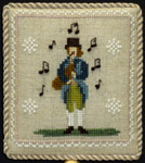 Eleven Pipers Piping Ornament -- click for an enlarged view