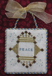 The Star Of PEACE Ornament -- click for an enlarged view