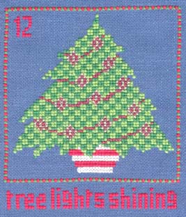 12 Days Of Christmas (xs) - 12 Tree Lights Shining