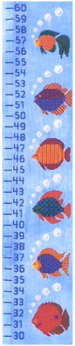 6 Little Fishies Growth Chart