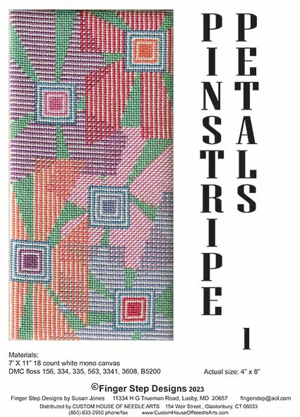 Pinstripe Petals - front cover