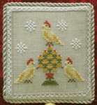 Three French Hens Ornament -- click for an enlarged view